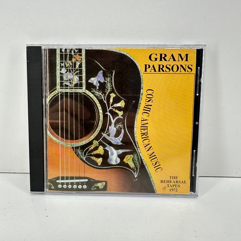 Gram Parsons Cosmic American Music CD Rehearsal Tapes 1972 Emmylou Harris VG+